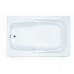 Reliance Baths R6036ISW-W-LH Integral Skirted 60 x 36 in. in. Whirlpool Bathtub With End Drain44; White Finish - B00OTXLA2Q